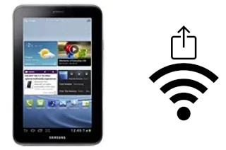 Generar QR con la clave Wifi en un Samsung Galaxy Tab 2 7.0 P3100