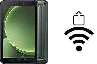 Generar QR con la clave Wifi en un Samsung Galaxy Tab Active5