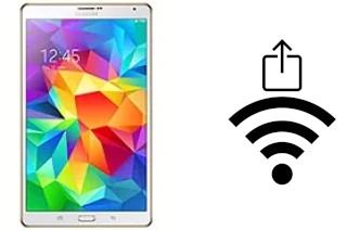 Generar QR con la clave Wifi en un Samsung Galaxy Tab S 8.4