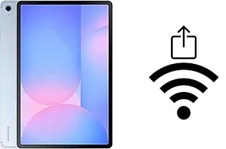 Generar QR con la clave Wifi en un Samsung Galaxy Tab S10 FE+