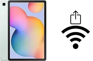 Generar QR con la clave Wifi en un Samsung Galaxy Tab S6 Lite (2024)