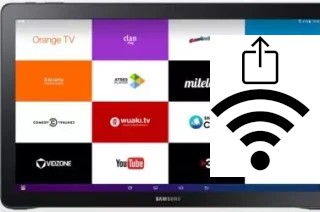 Generar QR con la clave Wifi en un Samsung Galaxy View Wi-Fi