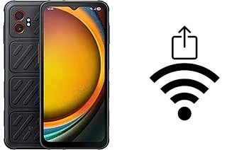 Generar QR con la clave Wifi en un Samsung Galaxy XCover7 Pro