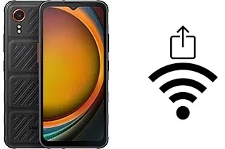 Generar QR con la clave Wifi en un Samsung Galaxy Xcover7