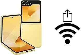 Generar QR con la clave Wifi en un Samsung Galaxy Z Flip6