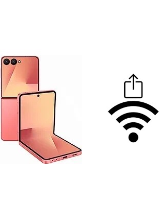 Generar QR con la clave Wifi en un Samsung Galaxy Z Flip7