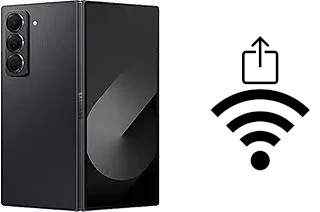 Generar QR con la clave Wifi en un Samsung Galaxy Z Fold Special