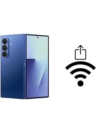 Generar QR con la clave Wifi en un Samsung Galaxy Z Fold7