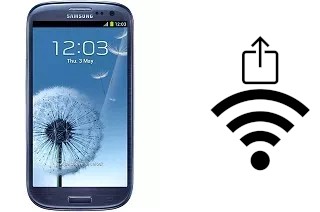 Generar QR con la clave Wifi en un Samsung I9300 Galaxy S III