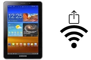 Generar QR con la clave Wifi en un Samsung P6810 Galaxy Tab 7.7