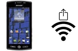 Generar QR con la clave Wifi en un Sharp Aquos SH80F