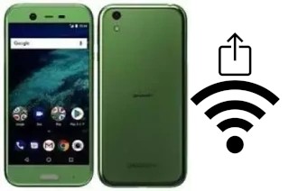 Generar QR con la clave Wifi en un Sharp Android One X1