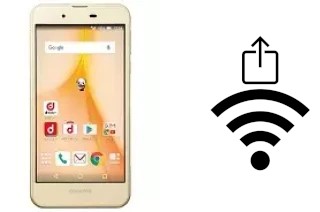Generar QR con la clave Wifi en un Sharp Aquos Ever SH-02J