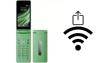 Generar QR con la clave Wifi en un Sharp Aquos Keitai 3