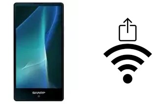 Generar QR con la clave Wifi en un Sharp Aquos Mini SH-M03