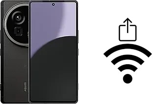 Generar QR con la clave Wifi en un Sharp Aquos R9 pro