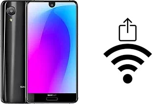 Generar QR con la clave Wifi en un Sharp Aquos S3 mini