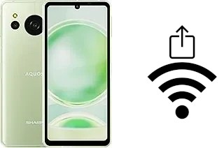 Generar QR con la clave Wifi en un Sharp Aquos sense8