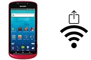 Generar QR con la clave Wifi en un Sharp Aquos SH8298U