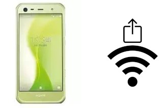 Generar QR con la clave Wifi en un Sharp Aquos Xx3 mini