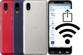 Generar QR con la clave Wifi en un Sharp Basio active2