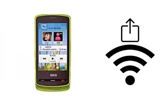 Generar QR con la clave Wifi en un SKG N-78