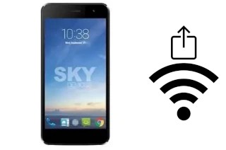 Generar QR con la clave Wifi en un Sky-Devices Sky 5-0 Pro