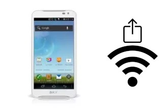 Generar QR con la clave Wifi en un Sky-Devices Sky A830