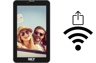 Generar QR con la clave Wifi en un Sky-Devices SKY Platinum 7-0