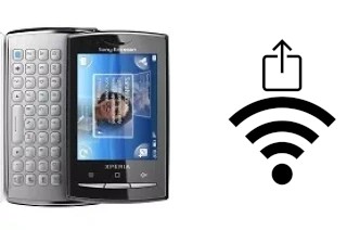 Generar QR con la clave Wifi en un Sony Ericsson Xperia X10 mini pro
