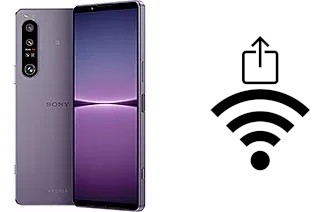 Generar QR con la clave Wifi en un Sony Xperia 1 IV