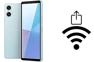 Generar QR con la clave Wifi en un Sony Xperia 10 VI