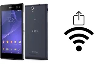 Generar QR con la clave Wifi en un Sony Xperia C3