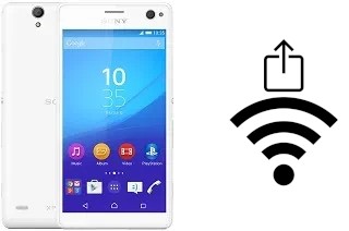 Generar QR con la clave Wifi en un Sony Xperia C4