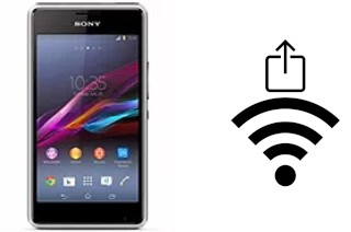 Generar QR con la clave Wifi en un Sony Xperia E1 dual