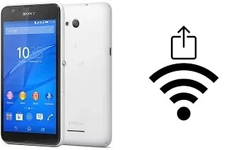 Generar QR con la clave Wifi en un Sony Xperia E4g Dual