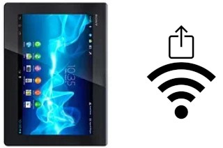 Generar QR con la clave Wifi en un Sony Xperia Tablet S