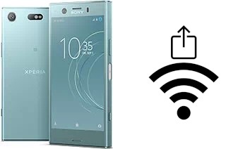 Generar QR con la clave Wifi en un Sony Xperia XZ1 Compact