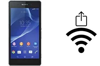 Generar QR con la clave Wifi en un Sony Xperia Z2a