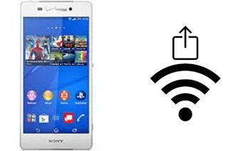 Generar QR con la clave Wifi en un Sony Xperia Z3v