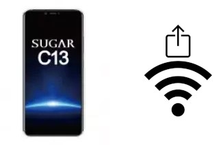 Generar QR con la clave Wifi en un Sugar C13
