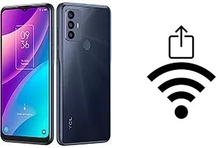 Generar QR con la clave Wifi en un TCL 30 SE