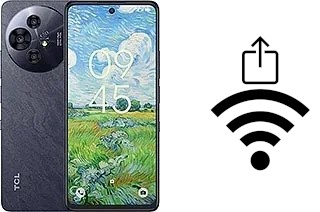 Generar QR con la clave Wifi en un TCL 50 Pro NxtPaper