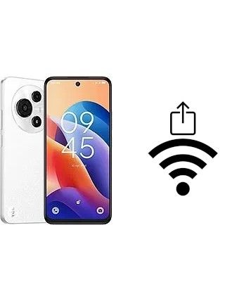 Generar QR con la clave Wifi en un TCL 60 SE