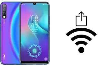 Generar QR con la clave Wifi en un Tecno Camon 12 Pro