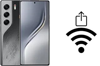 Generar QR con la clave Wifi en un Tecno Camon 40