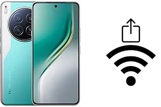 Generar QR con la clave Wifi en un Tecno Camon 40 Premier