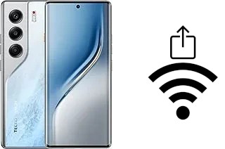 Generar QR con la clave Wifi en un Tecno Camon 40 Pro 4G