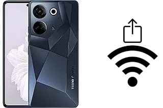 Generar QR con la clave Wifi en un Tecno Camon 20 Pro
