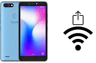 Generar QR con la clave Wifi en un Tecno Pop 2F